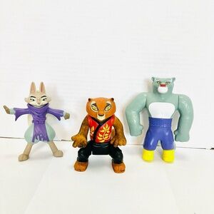 Burger King Kung Fu Panda Figures Lot(3) Tai Zhen Tigress